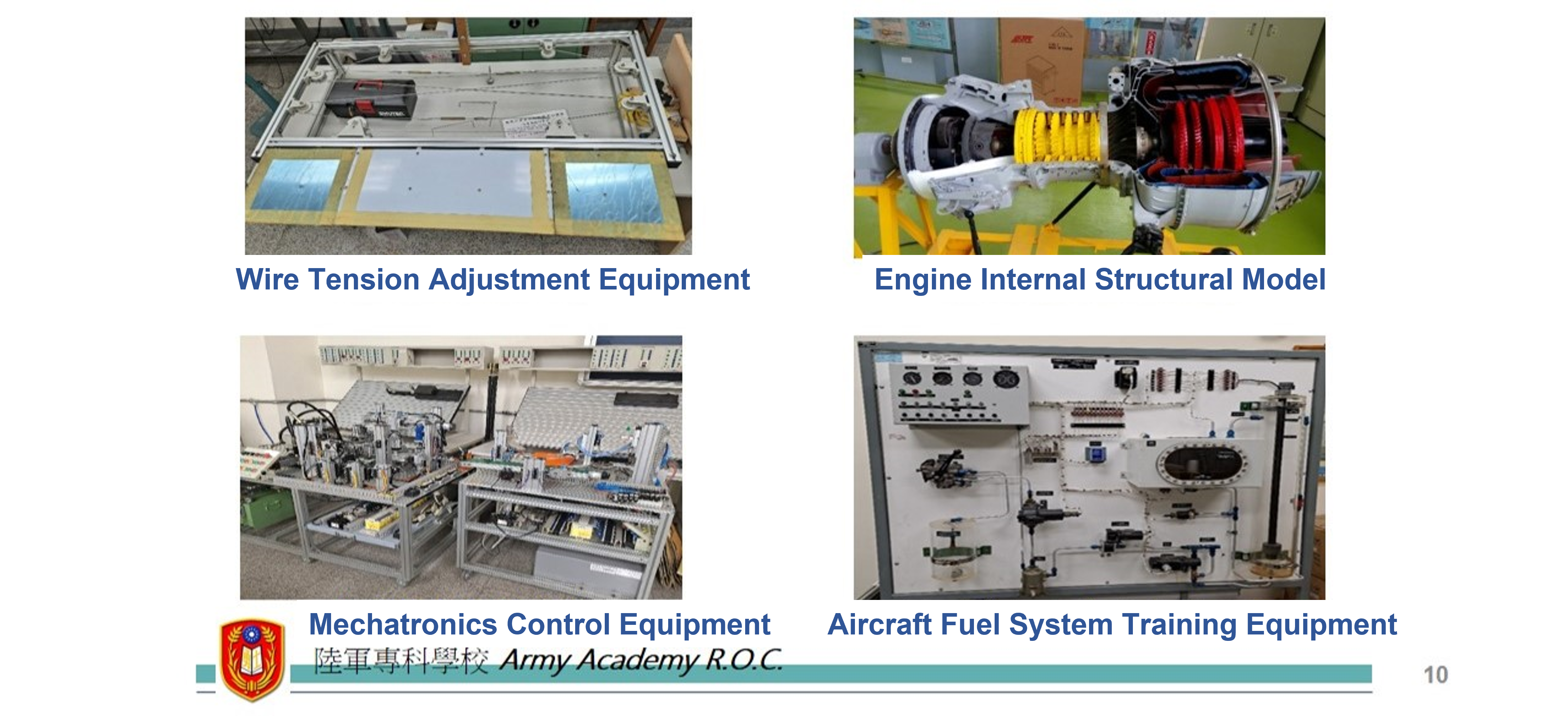 Wire Tension Adjustment Equipment、Engine Internal Structural Model、Mechatronics Control Equipment、Aircraft Fuel System Training Equipment